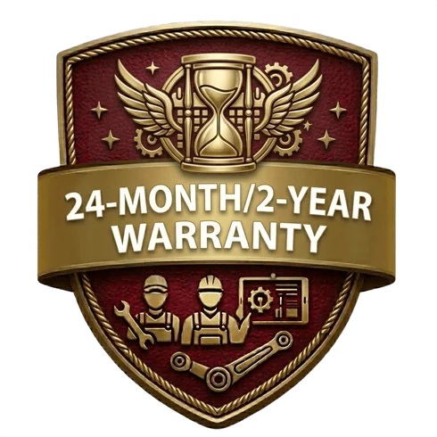 24-month/2-year warranty